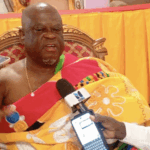 Mankessim Omanhen declares lithium lands 'Artificial Disaster Zones' Osagyefo Amanfo Edu VI, the Omanhen of Mankessim Traditional Area