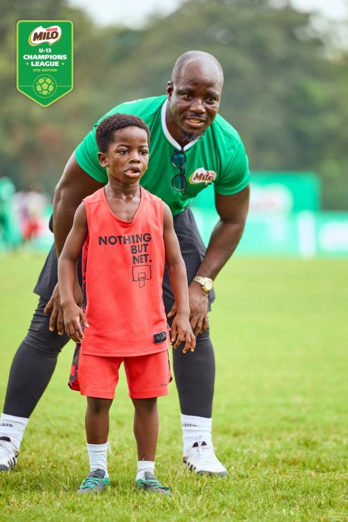 2025 Milo U13 Championship kicks off with exciting clinic supervised by Stephen Appiah 2025 Milo U13 Championship kicks off with exciting clinic supervised by Stephen Appiah
