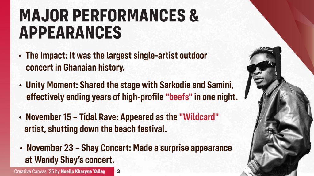 Creative Canvas 2025: Shatta Wale - Disruption as a strategy, dominance as the result