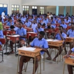 File photo: Students at an examination