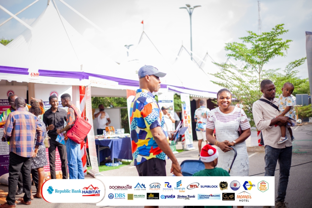 Exhibitors score big , buyers celebrate as 2025 Republic Bank-Luv FM Habitat fair ends on a high at Kumasi city mall