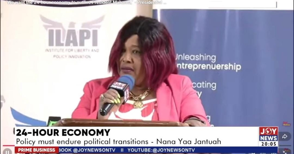 24-Hour Economy policy will outlive President Mahama – Nana Yaa Jantua – MyJoyOnline
