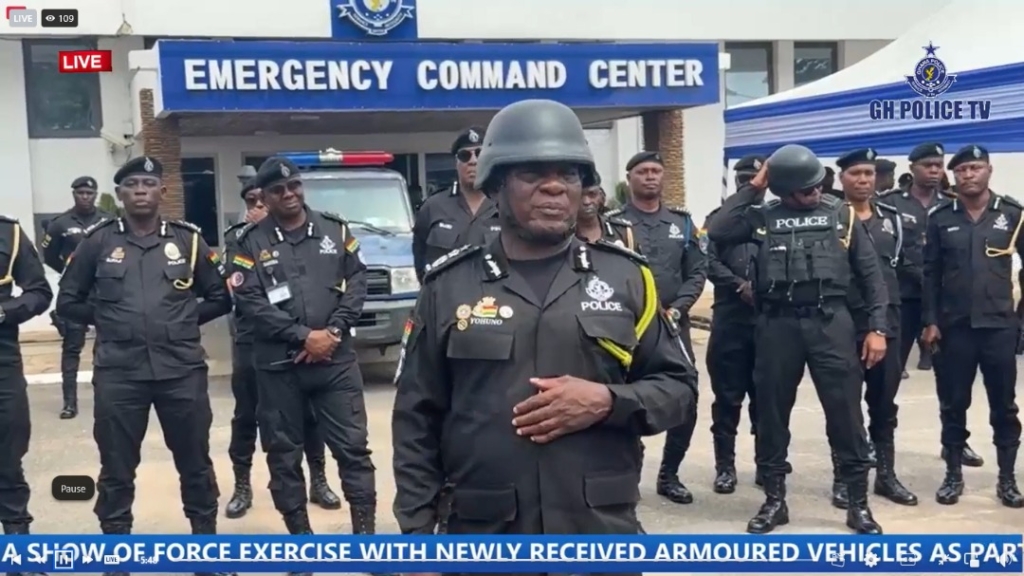 IGP urges Police to confront criminals head-on following delivery of new armoured vehicles – MyJoyOnline