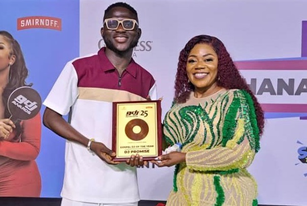 Adom FM’s DJ Promise bags ‘Gospel DJ of the Year’ at 2025 Guinness Ghana DJ Awards