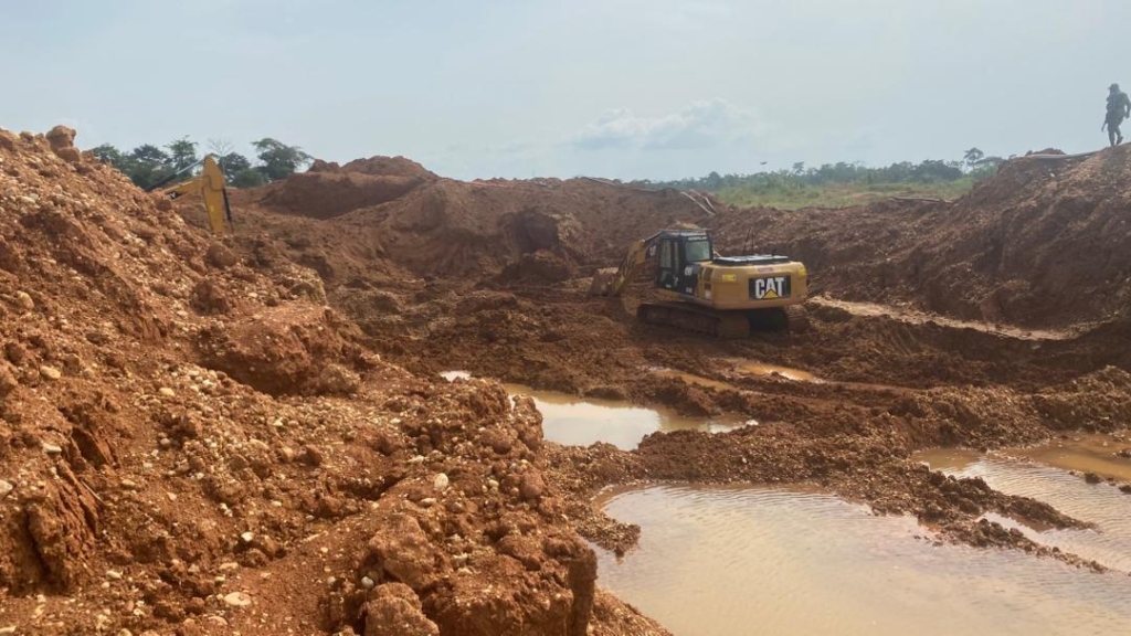 NAIMOS Task Force storms Fanteakwa South, dismantles galamsey operations – MyJoyOnline