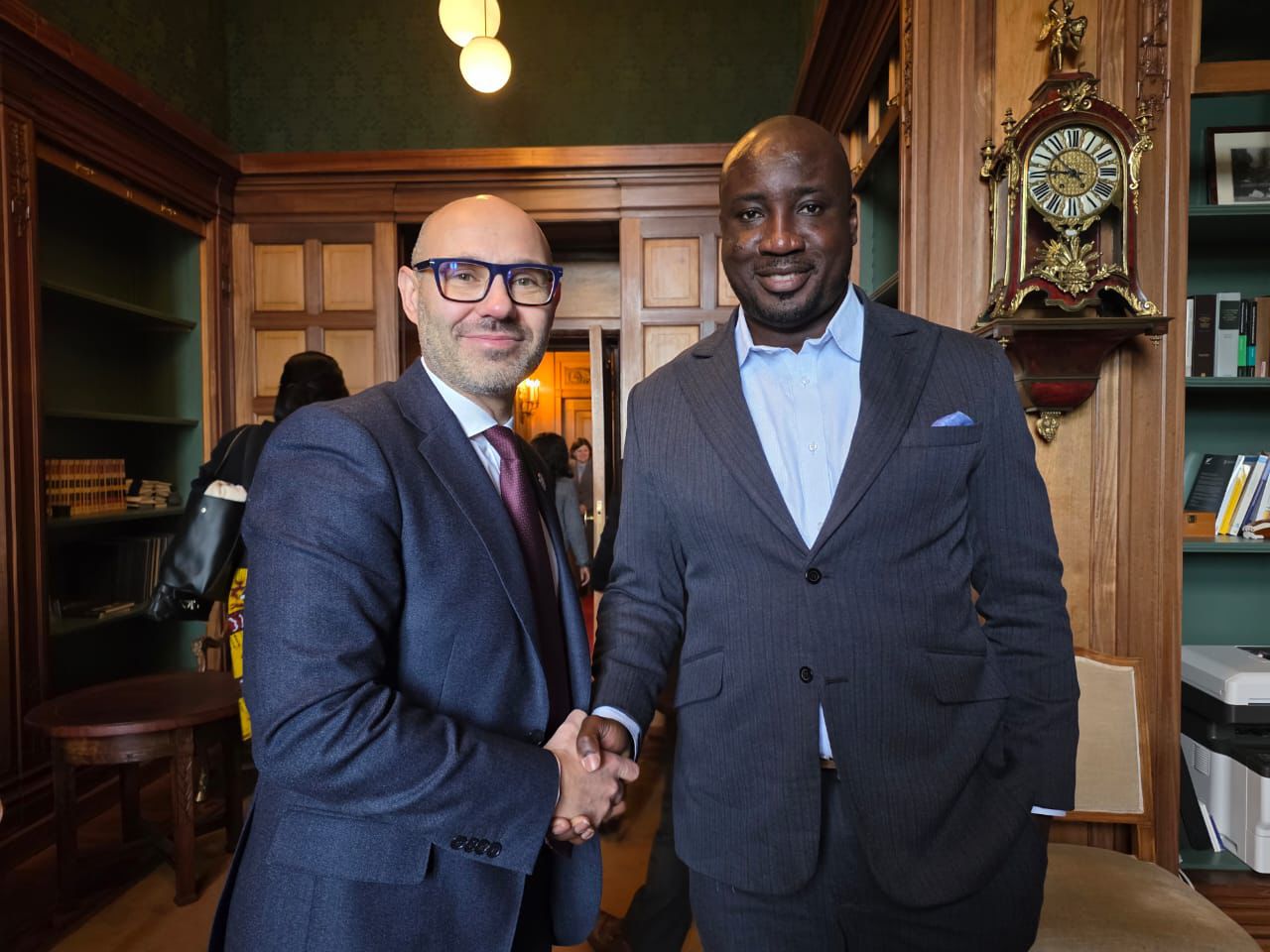 GIMPA Law School Dean strengthens ties with International Justice Bodies on historic visit to The Hague