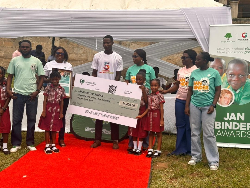 Peaceland school wins 2025 Jan Binder awards for promoting clean and green schools