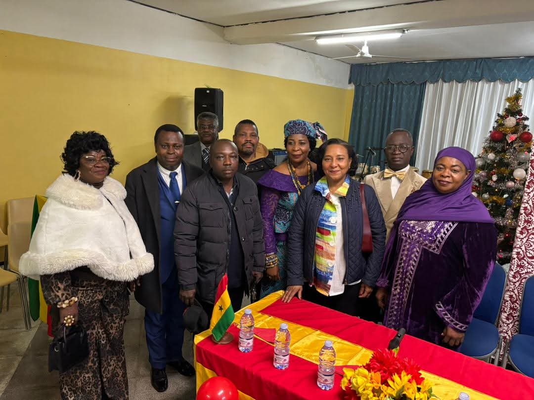Ghana’s Ambassador-Designate to Italy Mona Quartey meets Ghanaian community in Palermo