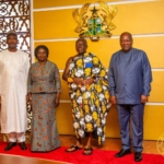 Clothed in Wisdom: Asantehene’s 'Akunin Ntoma' carries a symbolic message at the Presidency Clothed in Wisdom: Asantehene’s 'Akunin Ntoma' carries a symbolic message at the Presidency