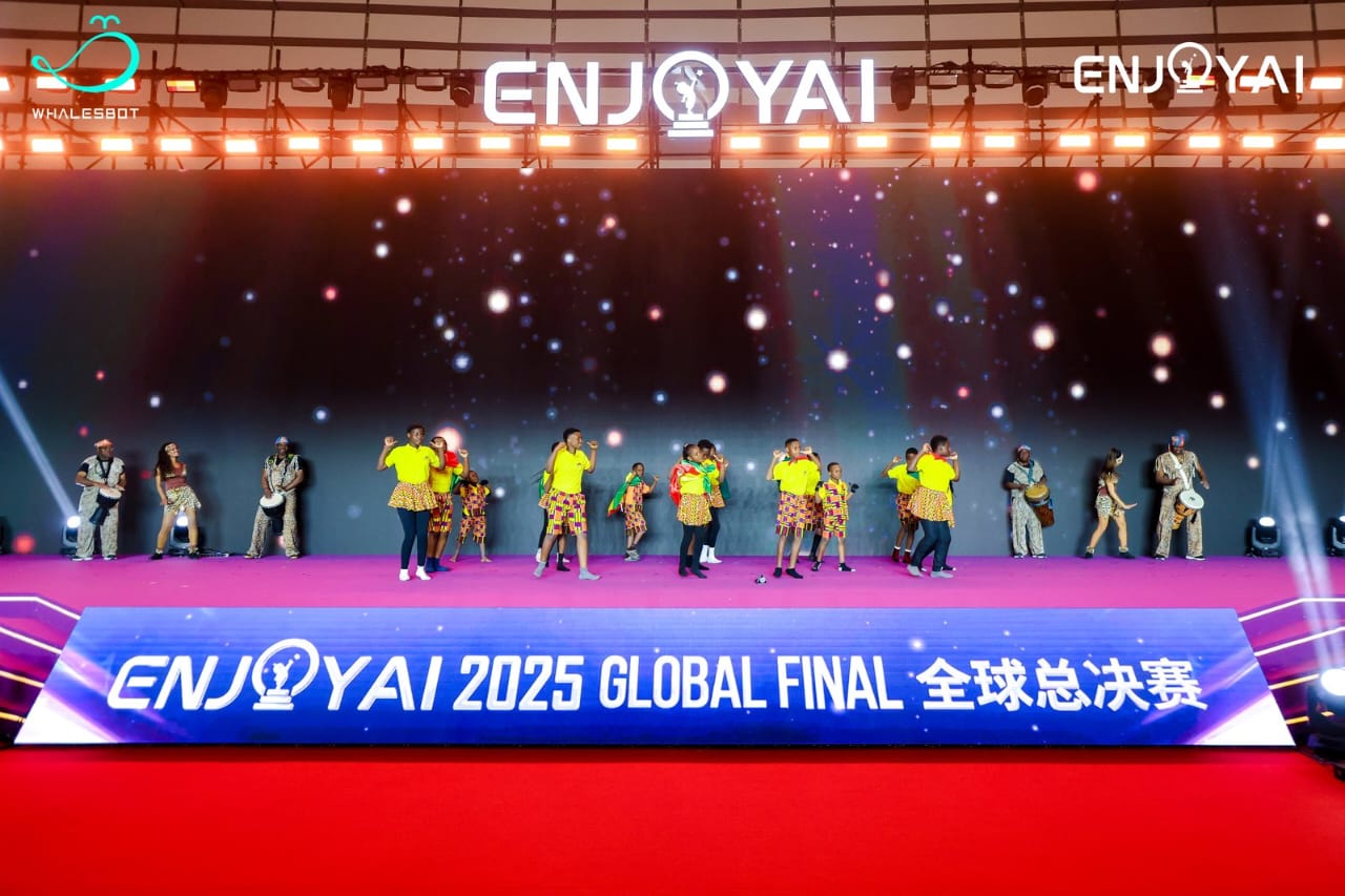 Ahtoo Montessori school showcases Ghanaian culture at ENJOY AI 2025 global finals