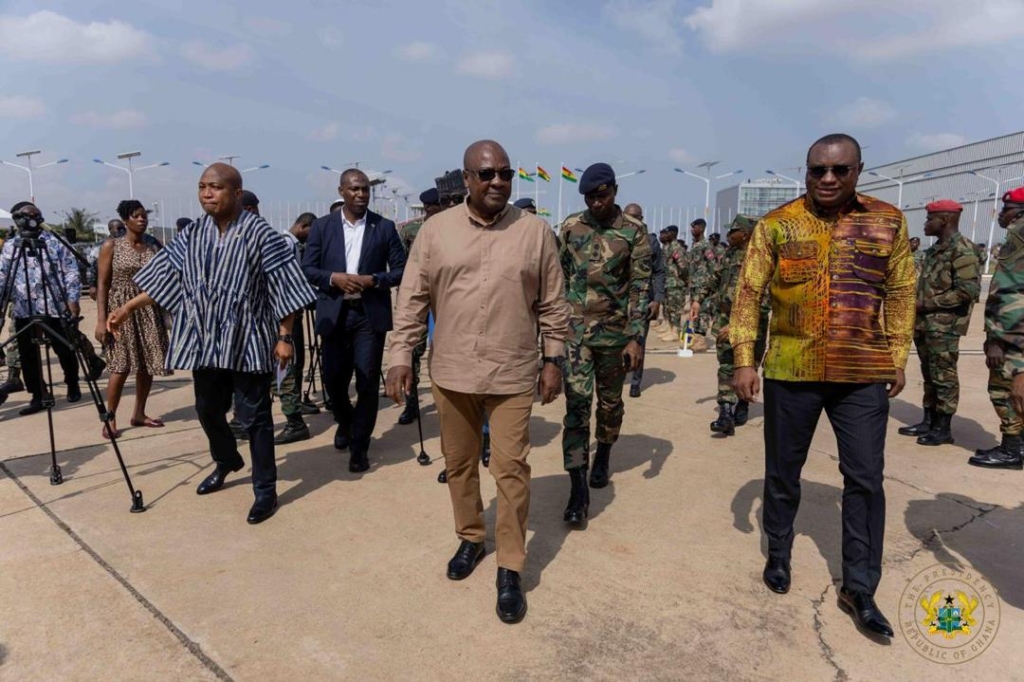 Photos: Ghana deploys contingent of soldiers to Jamaica to support reconstruction efforts