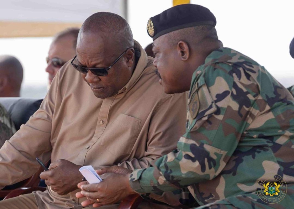 Photos: Ghana deploys contingent of soldiers to Jamaica to support reconstruction efforts