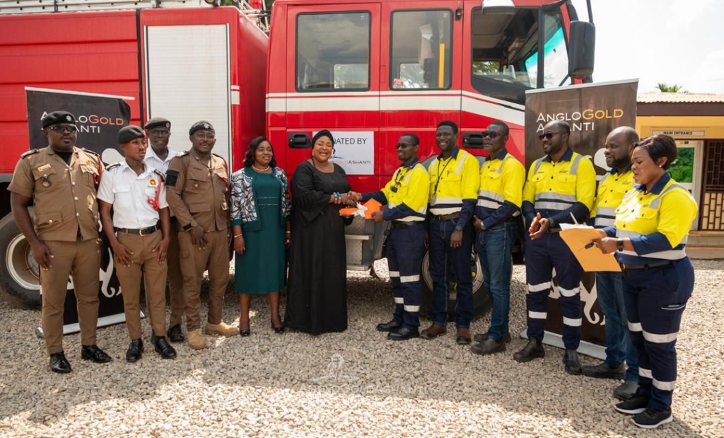 AngloGold Ashanti Obuasi mine donates fire tender to boost emergency response in municipality – MyJoyOnline