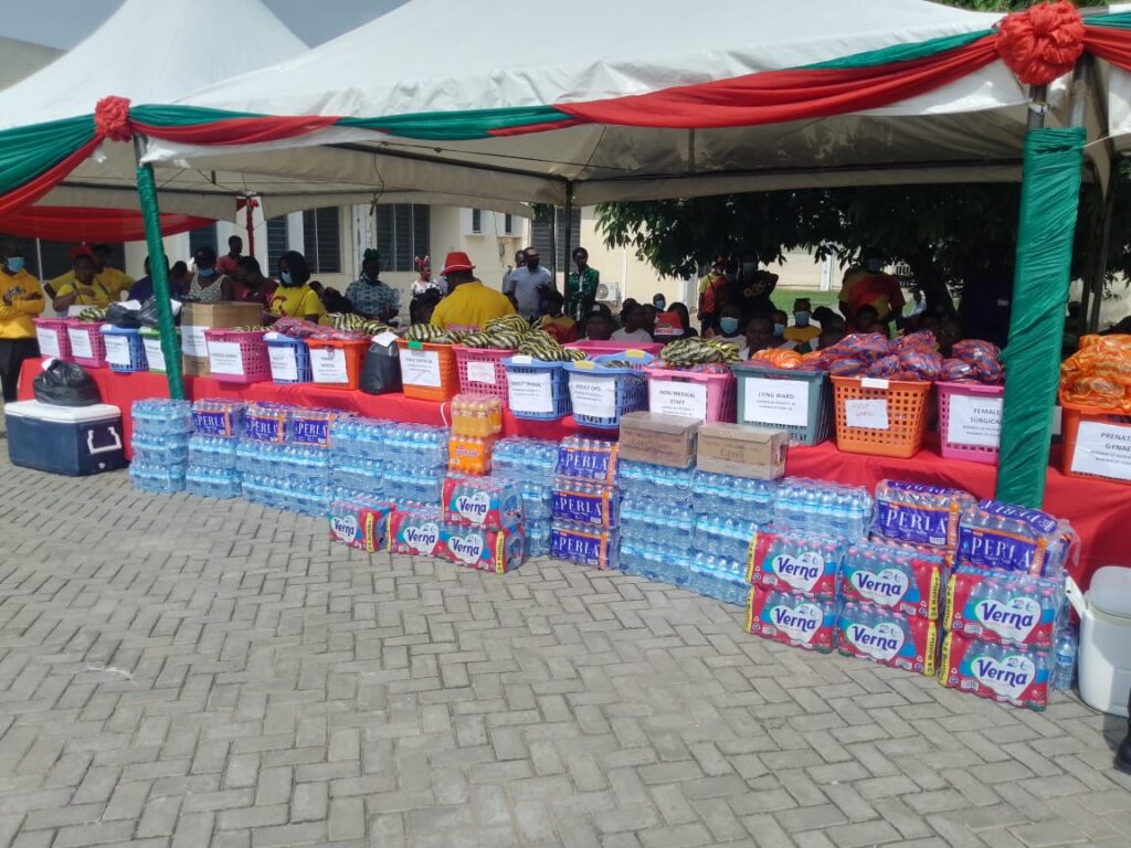 ICGC-Jesus Temple fêtes patients at Eastern Regional Hospital