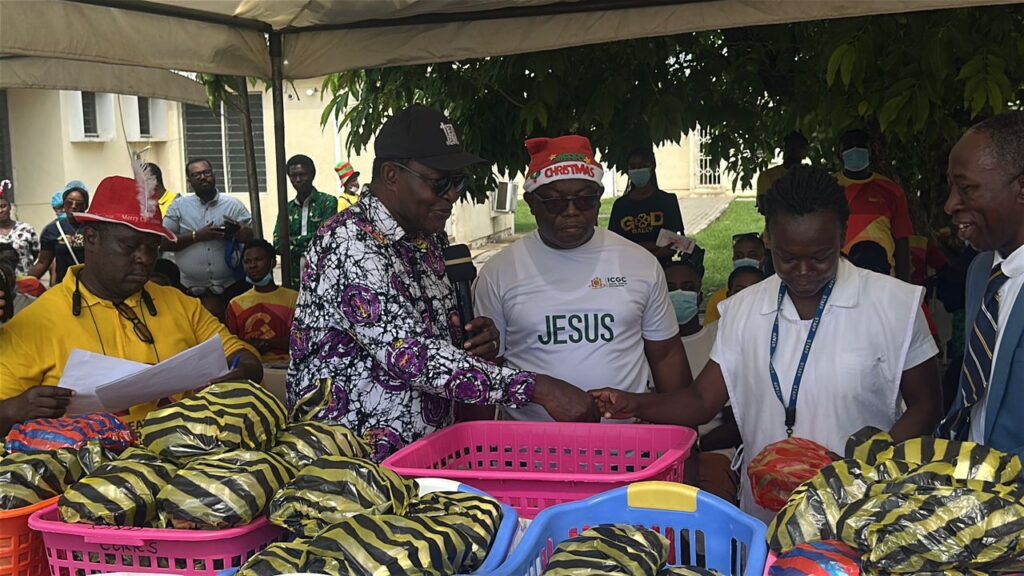 ICGC-Jesus Temple fêtes patients at Eastern Regional Hospital