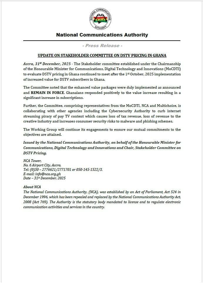 DSTV enhanced packages stay in force as subscriptions rise following price adjustments DSTV enhanced packages stay in force as subscriptions rise following price adjustments