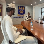 Black Sherif pays courtesy call on UG Vice-chancellor ahead of Zaama Disco concert 2025