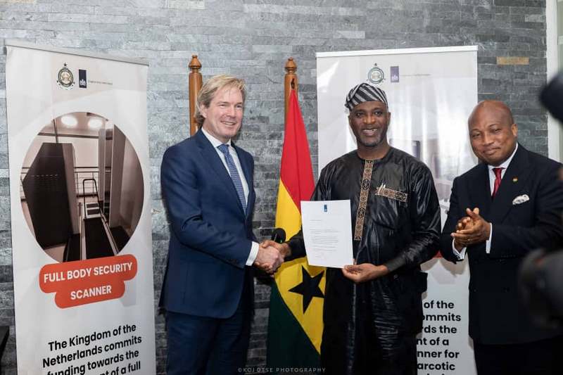 Netherlands donates new scanners to boost Ghana’s fight against drug trafficking – MyJoyOnline