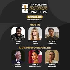 Kevin Hart, Heidi Klum to co-host Friday’s 2026 FIFA World Cup draw – MyJoyOnline
