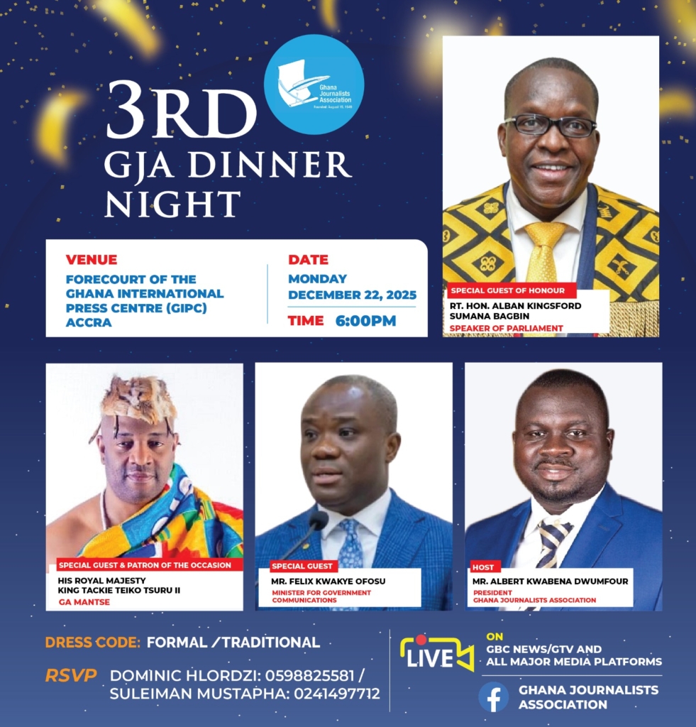 Speaker, Ga Mantse to headline GJA Dinner Night – MyJoyOnline