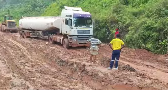 Aowin communities renew calls for immediate reconstruction of deteriorating Elubo–Enchi road – MyJoyOnline