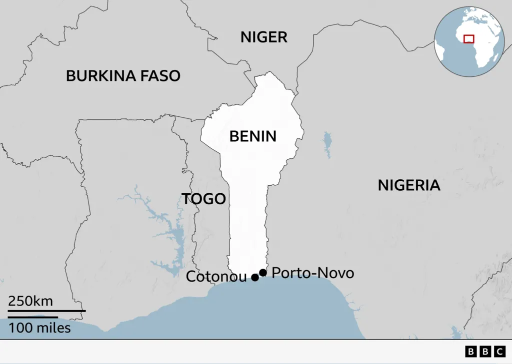 Benin coup plot leader hiding in Togo, official tells BBC Benin coup plot leader hiding in Togo, official tells BBC