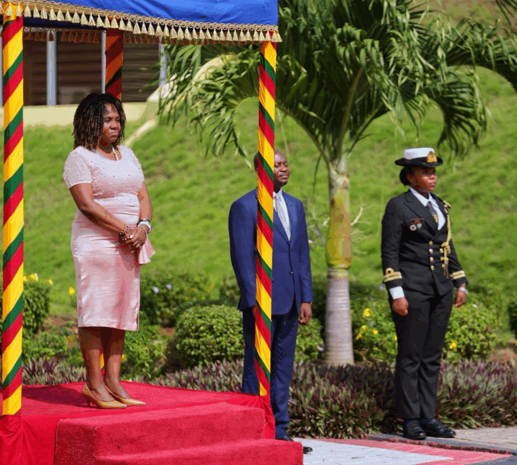 Photos: Vice President welcomes Colombia’s Vice President to Ghana for bilateral talks Photos: Vice President welcomes Colombia’s Vice President to Ghana for bilateral talks