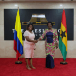 Photos: Vice President welcomes Colombia’s Vice President to Ghana for bilateral talks Photos: Vice President welcomes Colombia’s Vice President to Ghana for bilateral talks