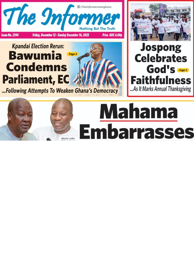 Today's Front pages: Friday, December 12, 2025