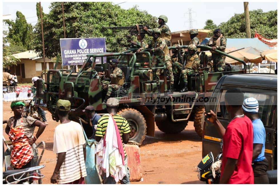 Security agencies storm Accra in massive 'Show of Force' exercise ahead of festive season Security agencies storm Accra in massive 'Show of Force' exercise ahead of festive season