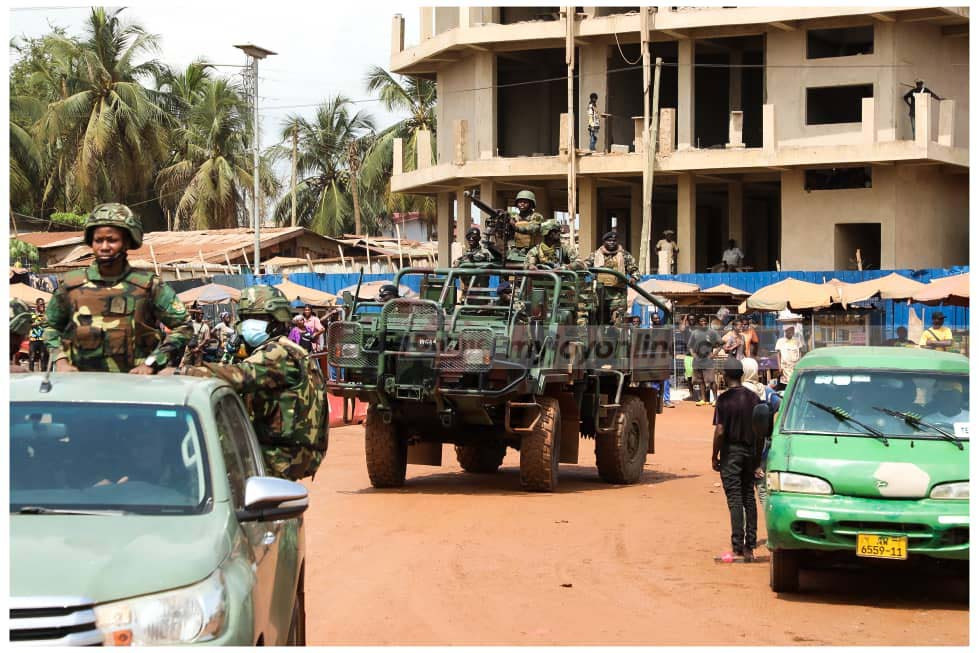 Security agencies storm Accra in massive 'Show of Force' exercise ahead of festive season Security agencies storm Accra in massive 'Show of Force' exercise ahead of festive season