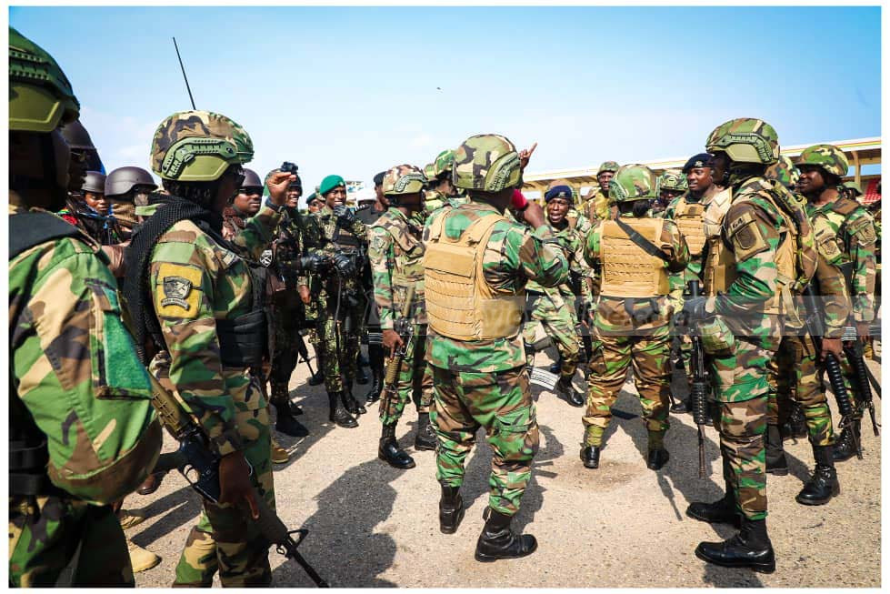 Security agencies storm Accra in massive 'Show of Force' exercise ahead of festive season Security agencies storm Accra in massive 'Show of Force' exercise ahead of festive season