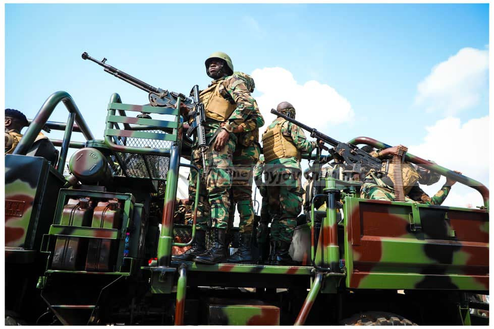 Security agencies storm Accra in massive 'Show of Force' exercise ahead of festive season Security agencies storm Accra in massive 'Show of Force' exercise ahead of festive season
