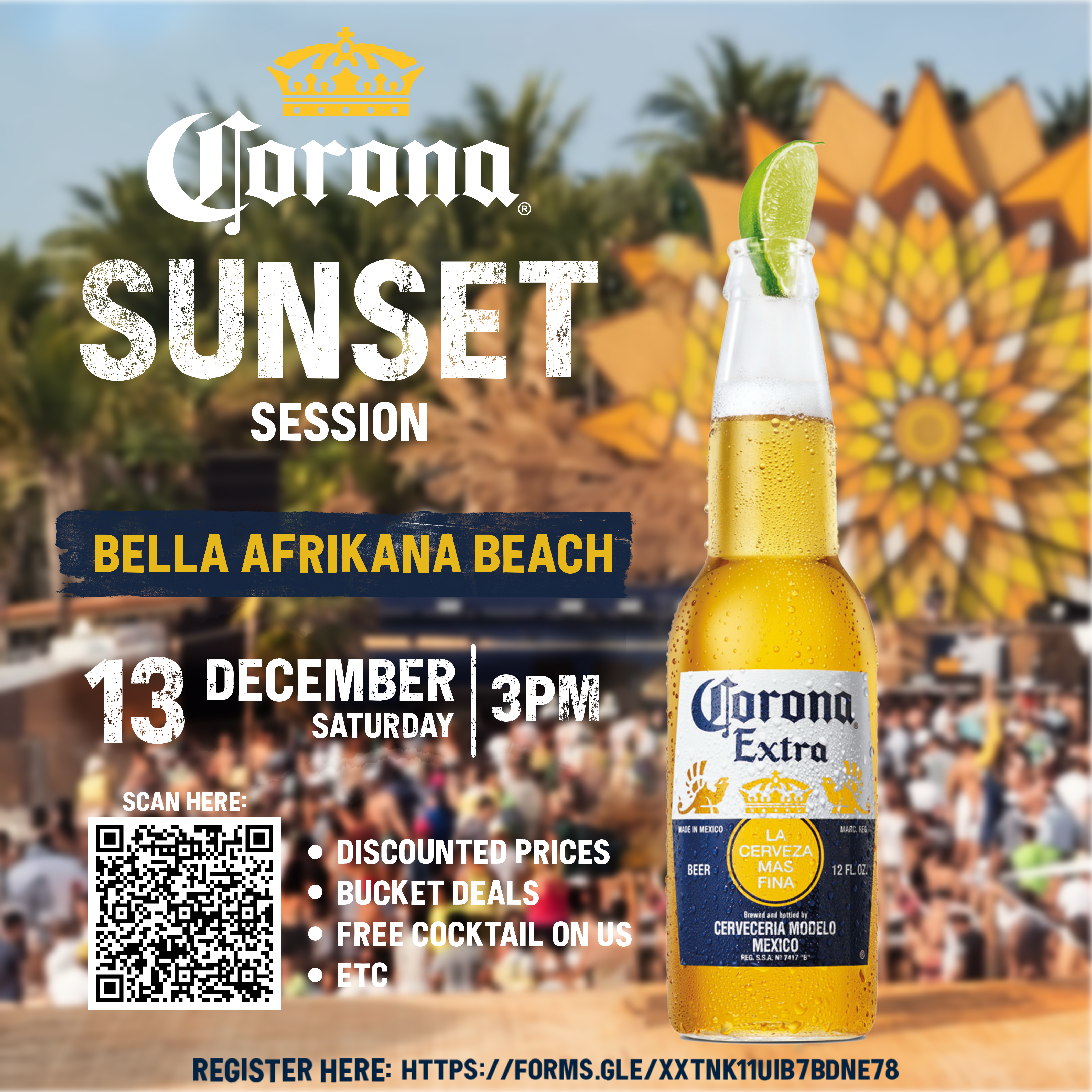 Corona Sunset Session: A golden reset for Accra’s overworked young professionals