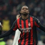 Leao scores as AC Milan beat Lazio to move top of Serie A