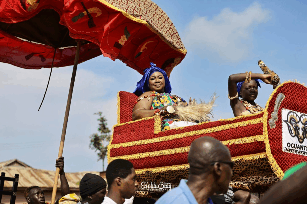 Gifty Anti enstooled as mpuntuhemaa of Ekumfi Nanaben