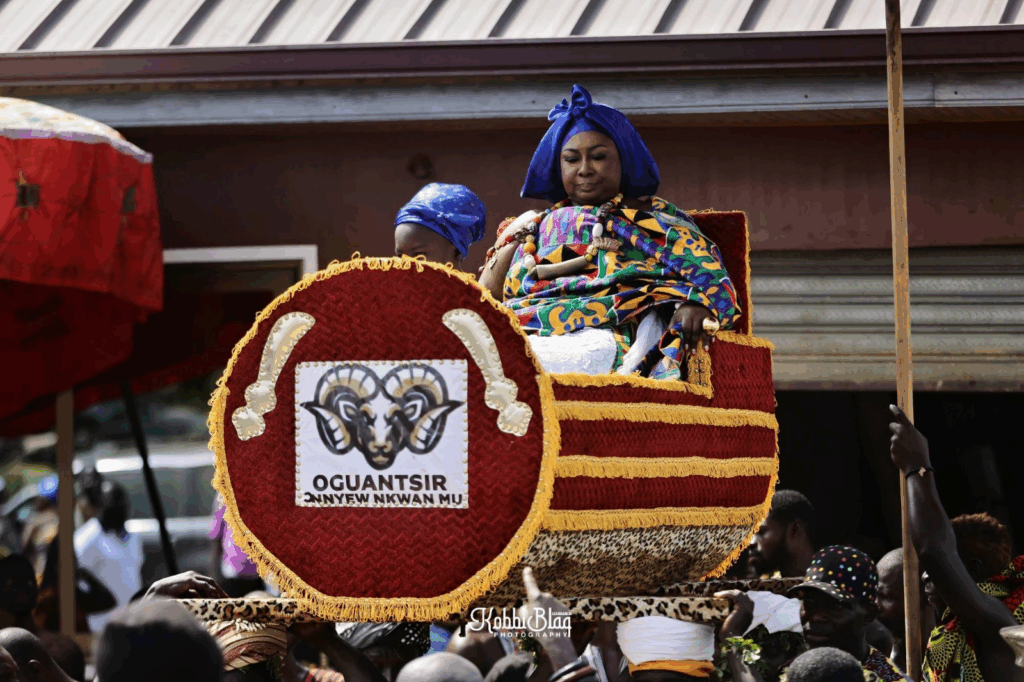 Gifty Anti enstooled as mpuntuhemaa of Ekumfi Nanaben