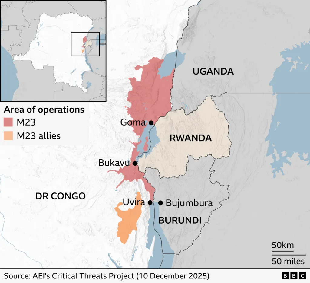Trump's 'historic' peace deal for DR Congo shattered after rebels seize key city Trump's 'historic' peace deal for DR Congo shattered after rebels seize key city