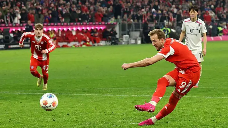 Kane scores as Bayern Munich draw against...
