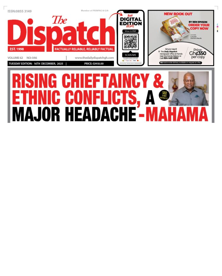 Today's Front Pages: Tuesday, December 16, 2025 Today's Front Pages: Tuesday, December 16, 2025