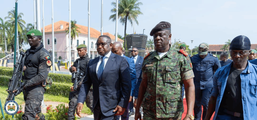 ECOWAS Chair Maada Bio meets Guinea-Bissau junta, pushes for swift return to constitutional rule