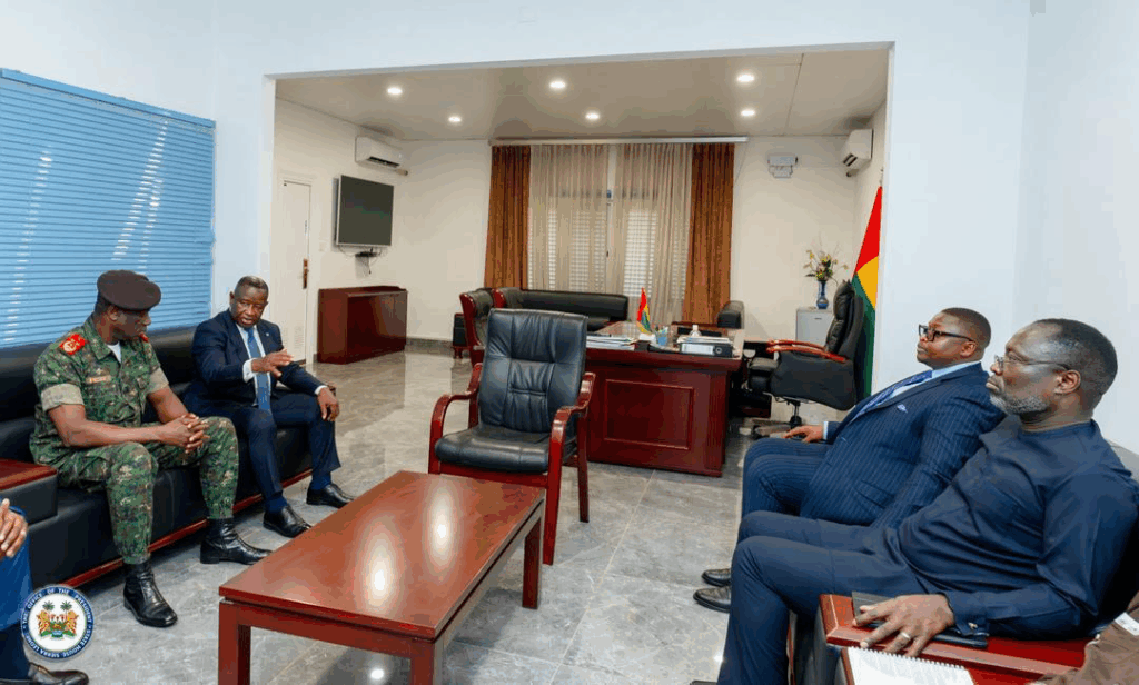 ECOWAS Chair Maada Bio meets Guinea-Bissau junta, pushes for swift return to constitutional rule