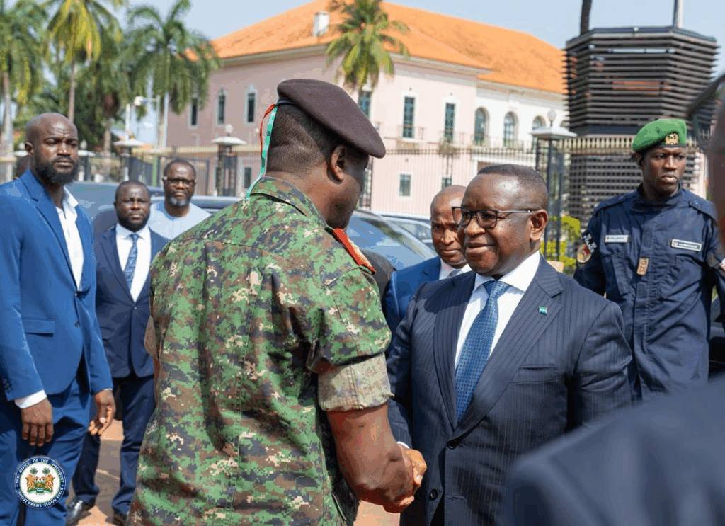ECOWAS Chair Maada Bio meets Guinea-Bissau junta, pushes for swift return to constitutional rule