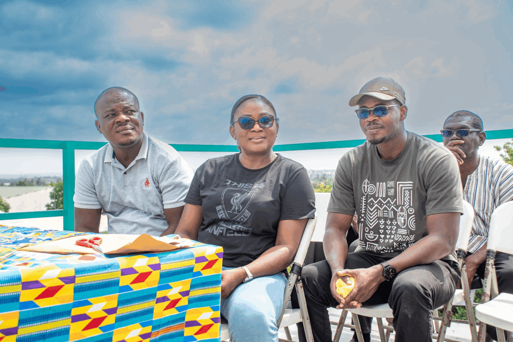 Photos: Archbishop Charles Agyinasare hands over astroturf to Perez University College