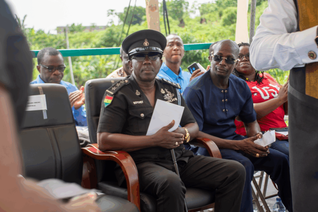 Photos: Archbishop Charles Agyinasare hands over astroturf to Perez University College