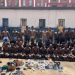 Obuasi Police arrest 40 suspects in early-morning anti-crime operation
