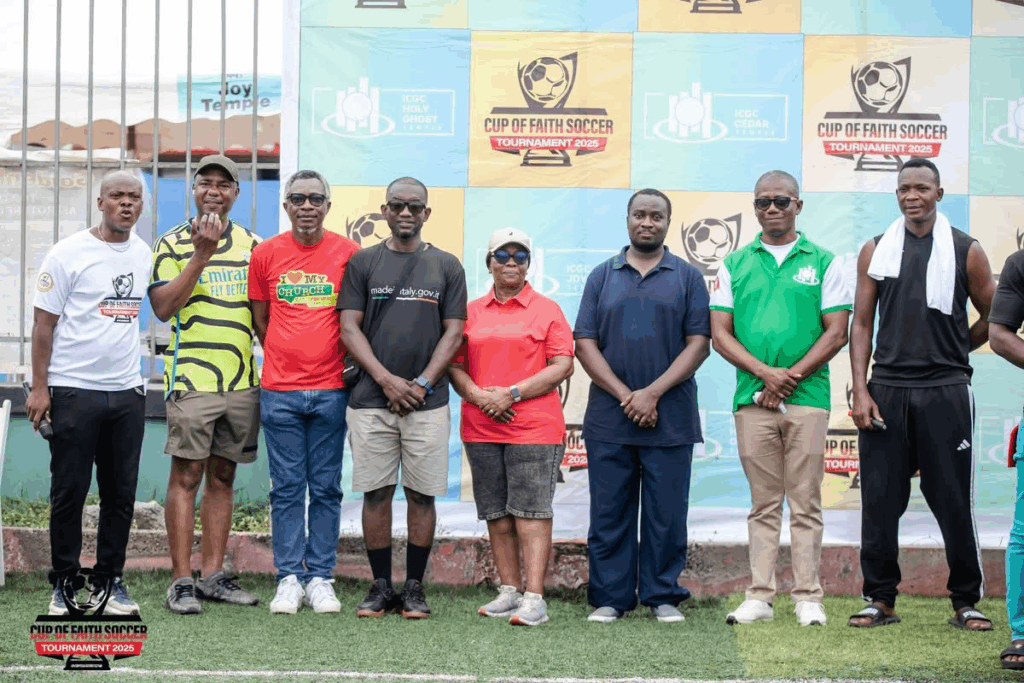 Open Heavens Temple lifts inaugural Cup of Faith Soccer Tournament in dramatic penalty shootout