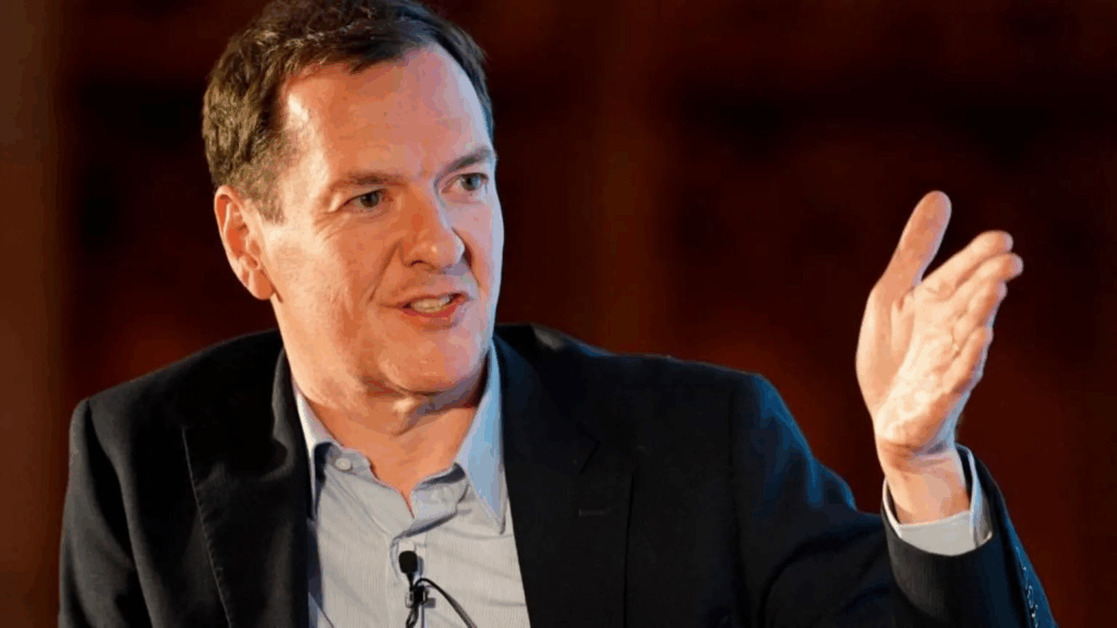 Former chancellor George Osborne joins...