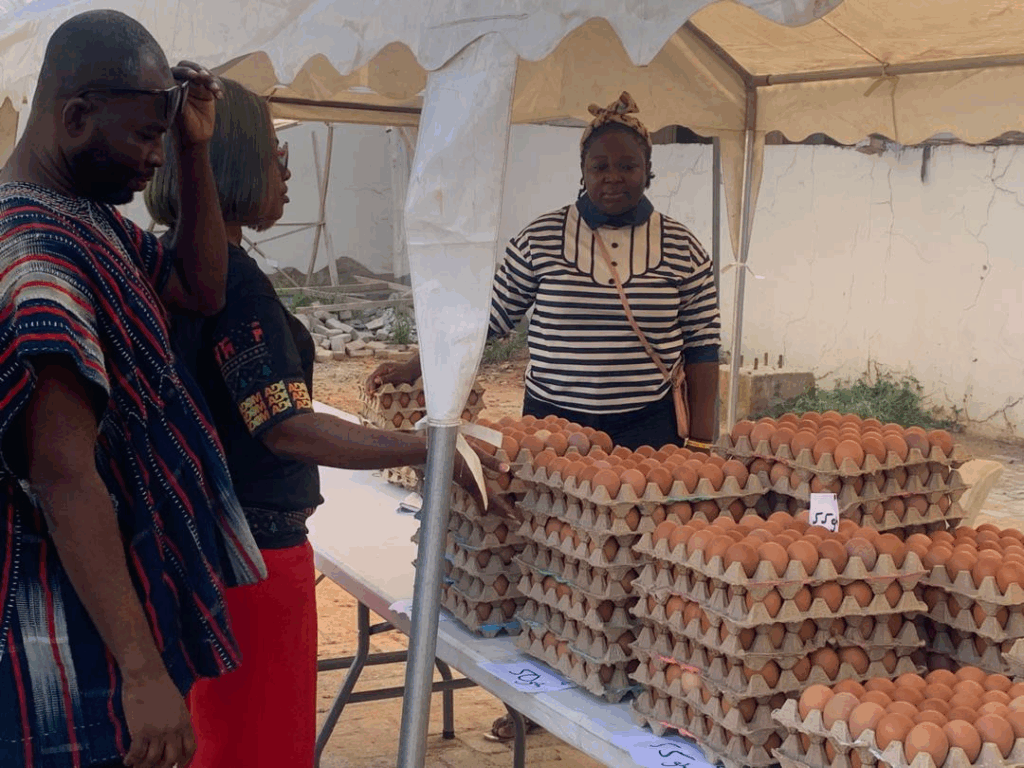 Egg Glut Relief: Poultry farmers set up with lower prices at Joy FM X’mas Egg Market