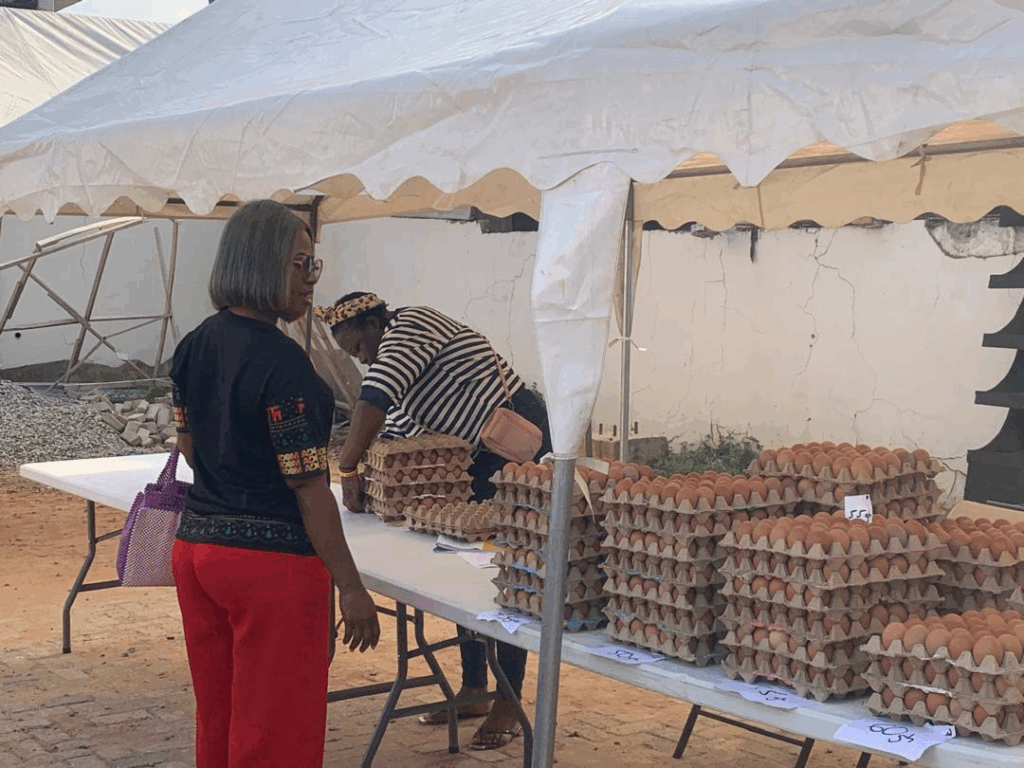 Egg Glut Relief: Poultry farmers set up with lower prices at Joy FM X’mas Egg Market